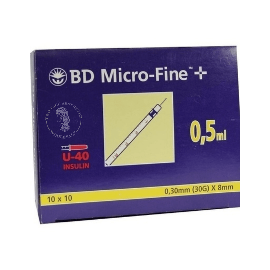 Bd Microfine+ U40 0.5ml 8mm 30g - 10pcs