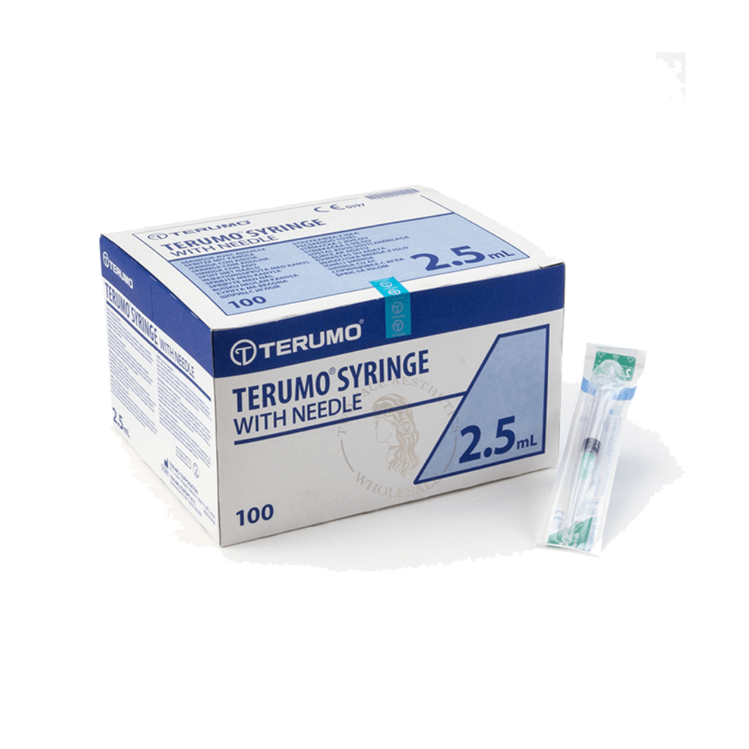Syringe-Needle Combination 2.5ml - 21G x 1 1/2" - 0.8mm x 40mm - 100Pcs
