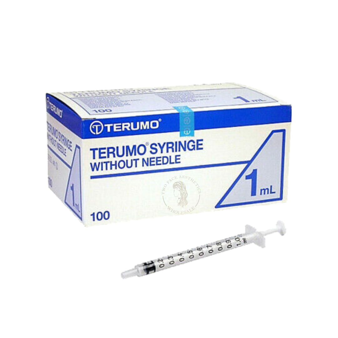 Terumo Syringe 1ml 3-piece without needle - 100Pcs